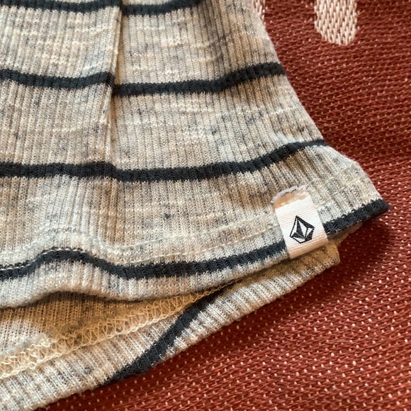 Volcom Ribbed Stripe Sleeveless Dress - Picture 5 of 5